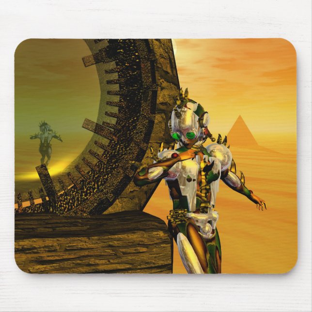 TITAN IN THE DESERT OF HYPERION MOUSE PAD (Front)