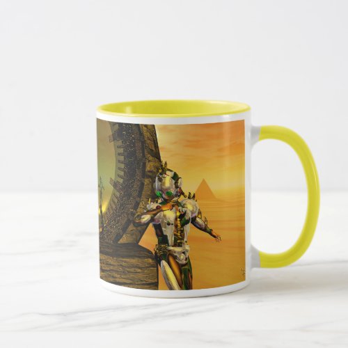 TITAN IN THE DESERT OF HYPERION MUG