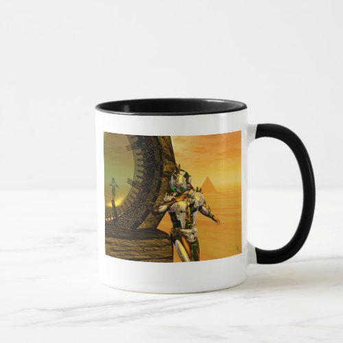 TITAN IN THE DESERT OF HYPERION MUG