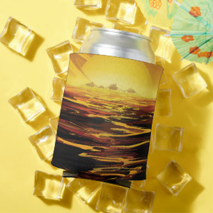 Titan largest moon of Planet Saturn Can Cooler