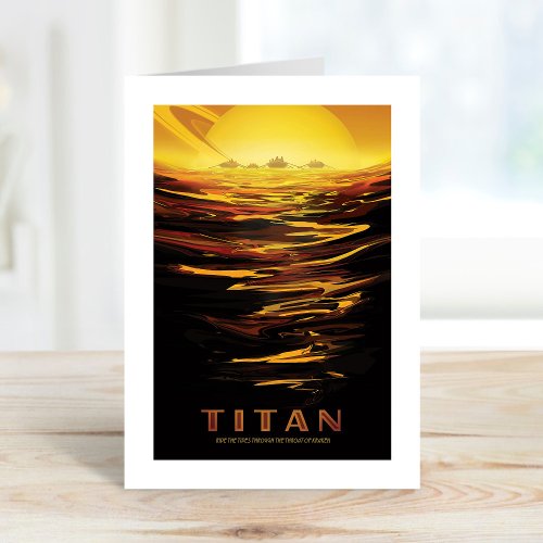 Titan  NASA Visions of the Future Card