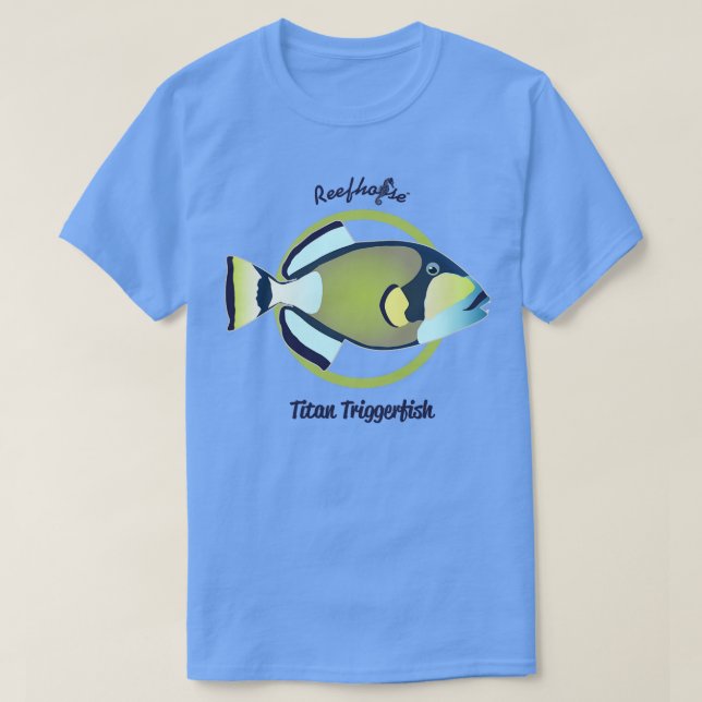 Titan Triggerfish T-Shirt (Design Front)