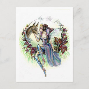 Titania and Bottom Postcard