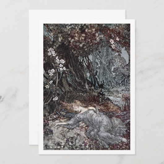 Titania Lying Asleep (Front/Back)