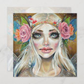 Titania Queen of the Faeries Original Art (Front/Back)