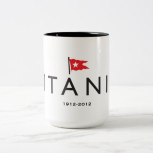 Titanic 100th anniversary Mug with WSL logo