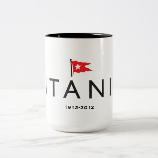 Titanic 100th anniversary Mug with WSL logo