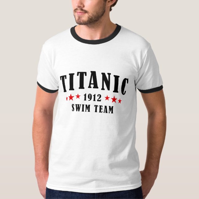 Titanic 1912 Swim Team T-Shirt (Front)