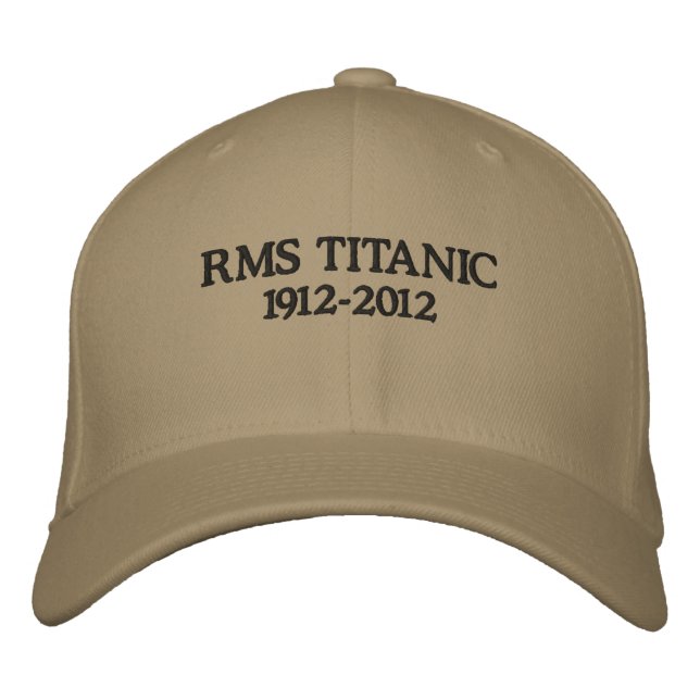 Titanic anniversary hat (Front)
