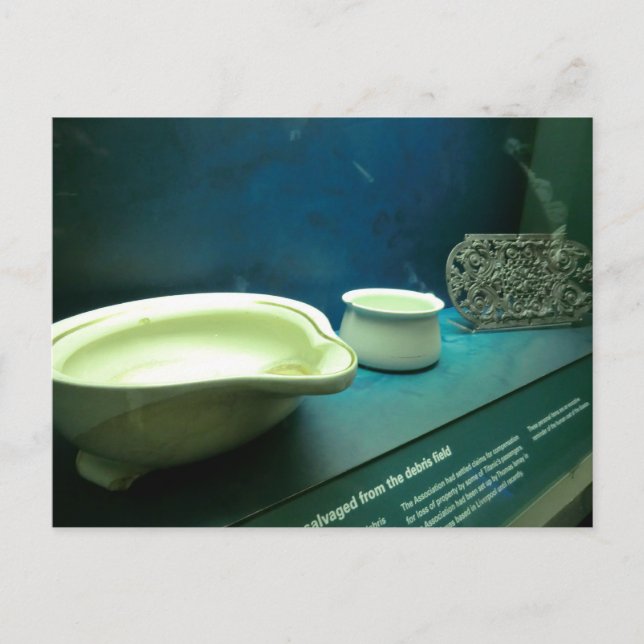 Titanic Artefacts Postcard (Front)
