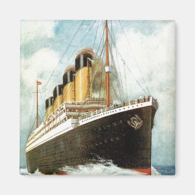 Titanic at Sea Magnet (Front)