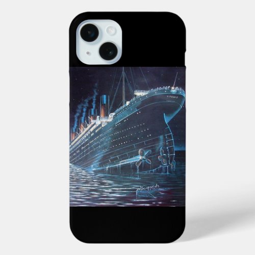 Titanic between mystery and truth iPhone 15 Plus C iPhone 15 Plus Case