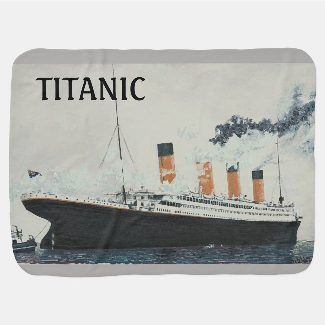 TITANIC Blanket Zazzle