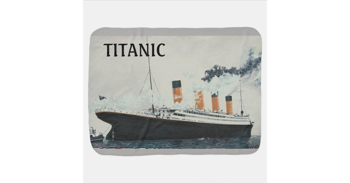 TITANIC Blanket | Zazzle