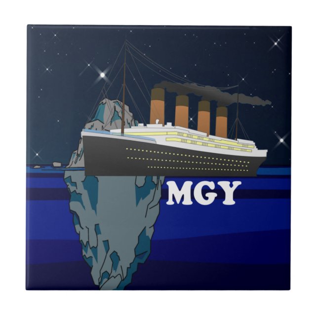Titanic Ceramic Tile (Front)