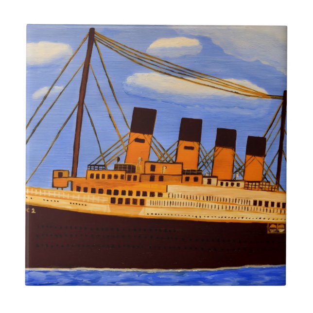 Titanic  ceramic tile (Front)