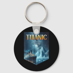 Titanic Cruise Ship Iceberg 1912 Rms Voyage Men Wo Keychain