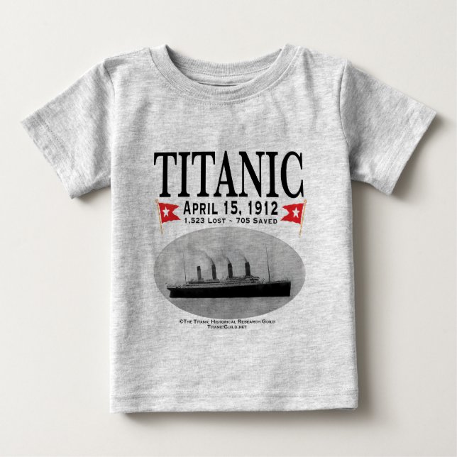 Titanic Ghost Ship Baby T-Shirt (Front)