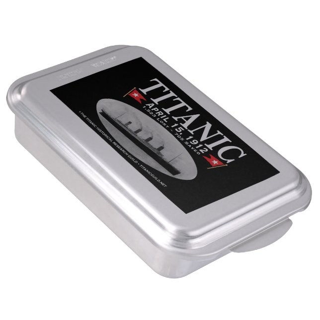 Titanic Ghost Ship Cake Pan (Side)
