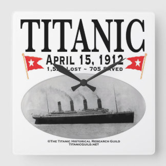 Titanic Ghost Ship Clock