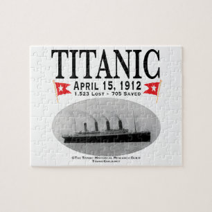 Titanic Ghost Ship Jigsaw Puzzle(white) Puzzle