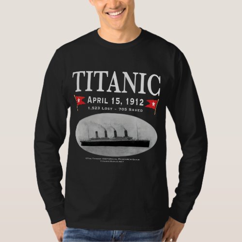 Titanic Ghost Ship Long Sleeve T_shirt