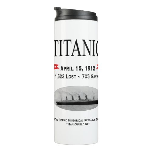 Titanic Ghost Ship Thermal Tumbler