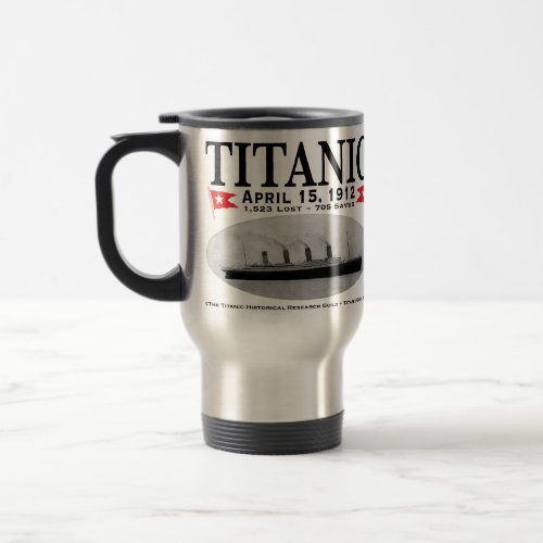 Titanic Ghost Ship Travel Mug