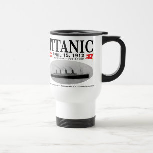 Titanic Ghost Ship Travel Mug Plastic (microwave!)