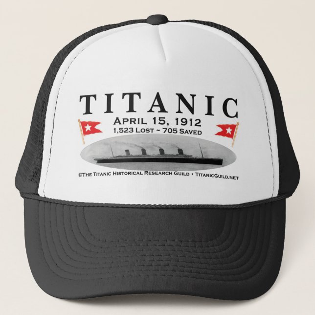 Titanic Ghost Ship Trucker Hat (Front)