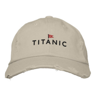 Titanic Hat with White Star Line Logo