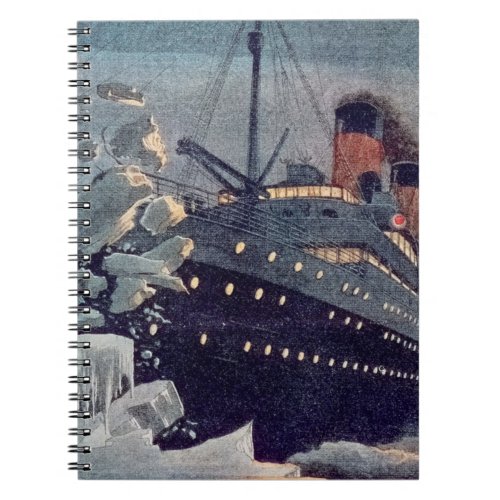 Titanic Hits Iceberg Notebook