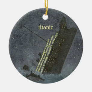 TITANIC Keepsake Ceramic Ornament