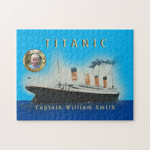 Titanic Kids Custom Photo Personalized Name Jigsaw Puzzle