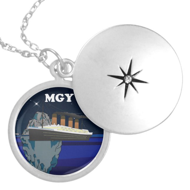 Titanic Locket Necklace (Front)