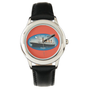Titanic Maritime Blue White Star Line Ship Watch