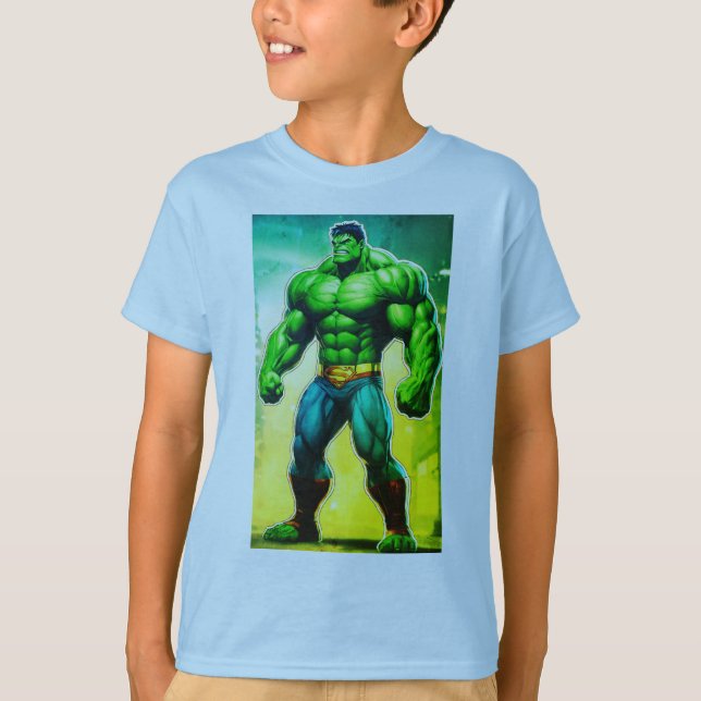  "Titanic Might: Unleash the Power of Super Streng T-Shirt (Front)