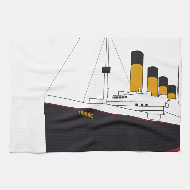 titanic original towel (Horizontal)