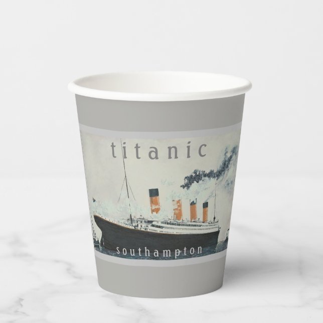 Titanic Paper Cups (Front)