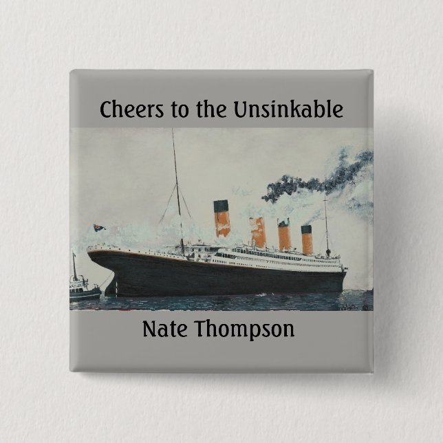 TITANIC PARTY BUTTON (Front)