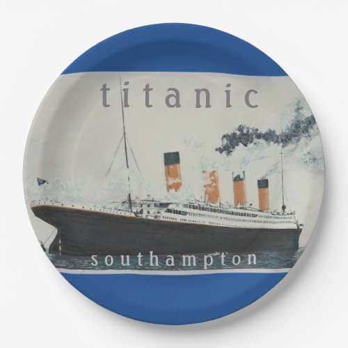 TITANIC Party Paper Plates