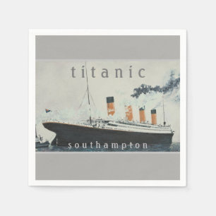 TITANIC Party Vintage White Star Line Ship Napkins
