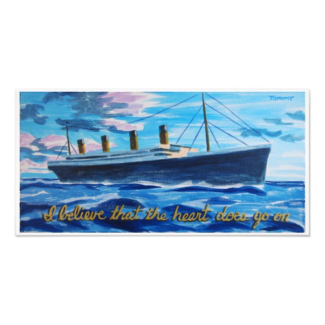 Titanic Photo Print (Front)