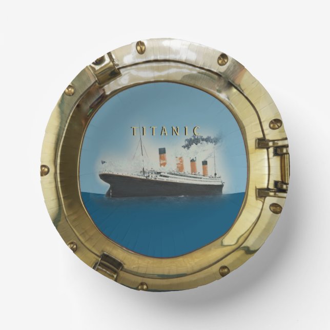 Titanic Porthole Bowl (Front)