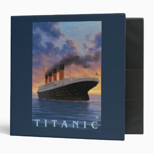 Titanic SceneWhite Star Line Binder