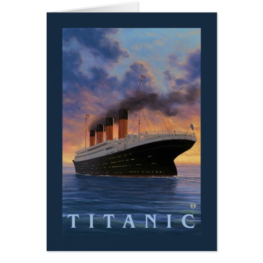 Titanic SceneWhite Star Line Cards (Front)