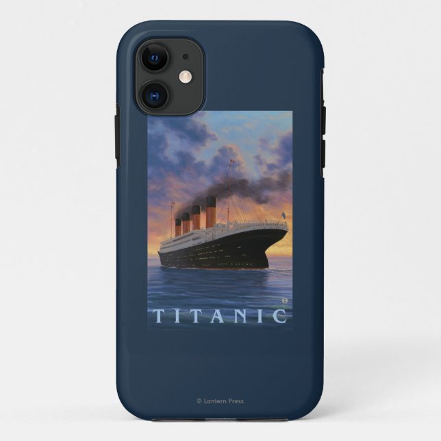 Titanic SceneWhite Star Line Case-Mate iPhone Case (Back)