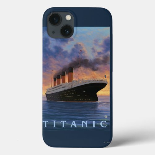 Titanic SceneWhite Star Line iPhone 13 Case