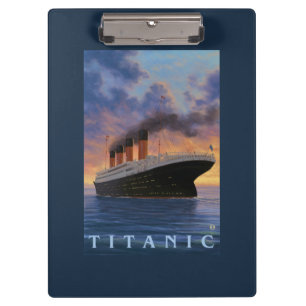 Titanic SceneWhite Star Line Clipboard