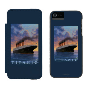 Titanic SceneWhite Star Line iPhone SE/5/5s Wallet Case